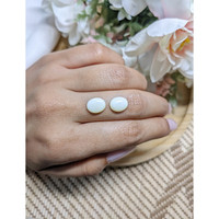 3.33 Ct.Tw.Total Carat Weight Cabochon Opal Pair from Brazil Life Style