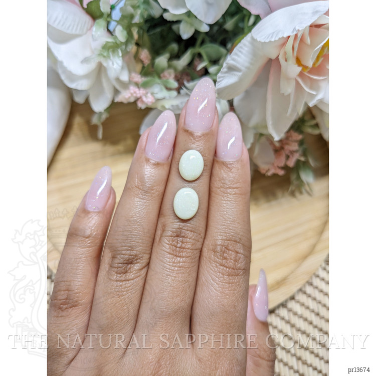 3.33 Ct.Tw. Cabochon Opal Pair from Brazil