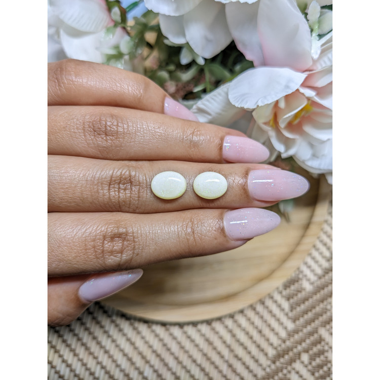 3.33 Ct.Tw. Cabochon Opal Pair from Brazil