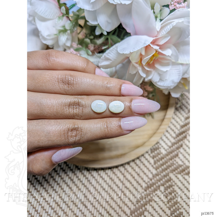 2.57 Ct.Tw. Cabochon Opal Pair from Brazil