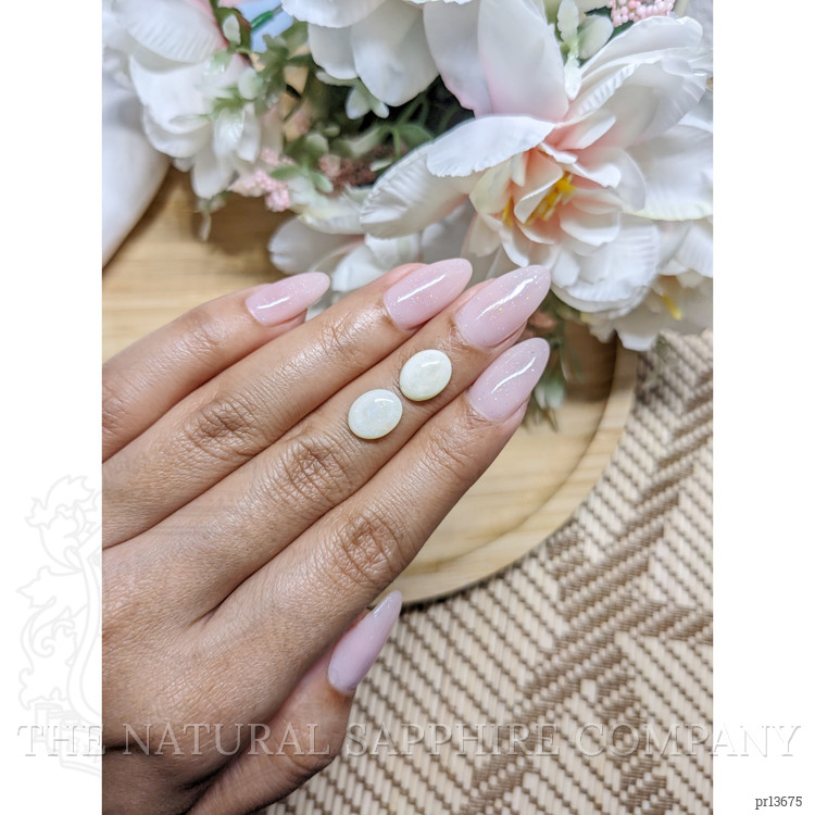 2.57 Ct.Tw. Cabochon Opal Pair from Brazil