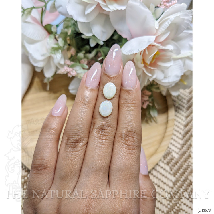 2.57 Ct.Tw. Cabochon Opal Pair from Brazil