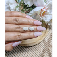 2.98 Ct.Tw.Total Carat Weight Cabochon Opal Pair from Brazil Life Style