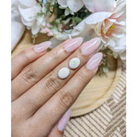 2.98 Ct.Tw.Total Carat Weight Cabochon Opal Pair from Brazil Life Style