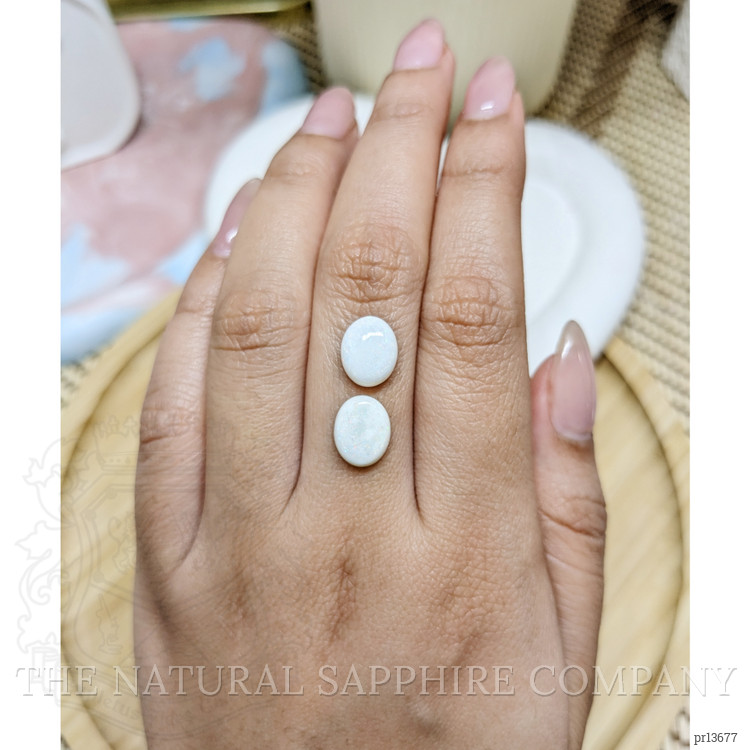 3.34 Ct.Tw. Cabochon Opal Pair from Brazil