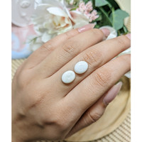 3.34 Ct.Tw.Total Carat Weight Cabochon Opal Pair from Brazil Life Style