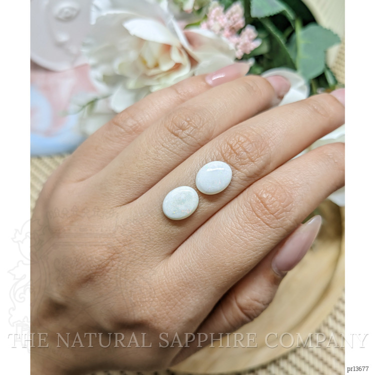 3.34 Ct.Tw. Cabochon Opal Pair from Brazil