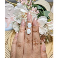 2.29&nbsp;Ct.Tw.Total Carat Weight Cabochon Opal Pair from Brazil Life Style