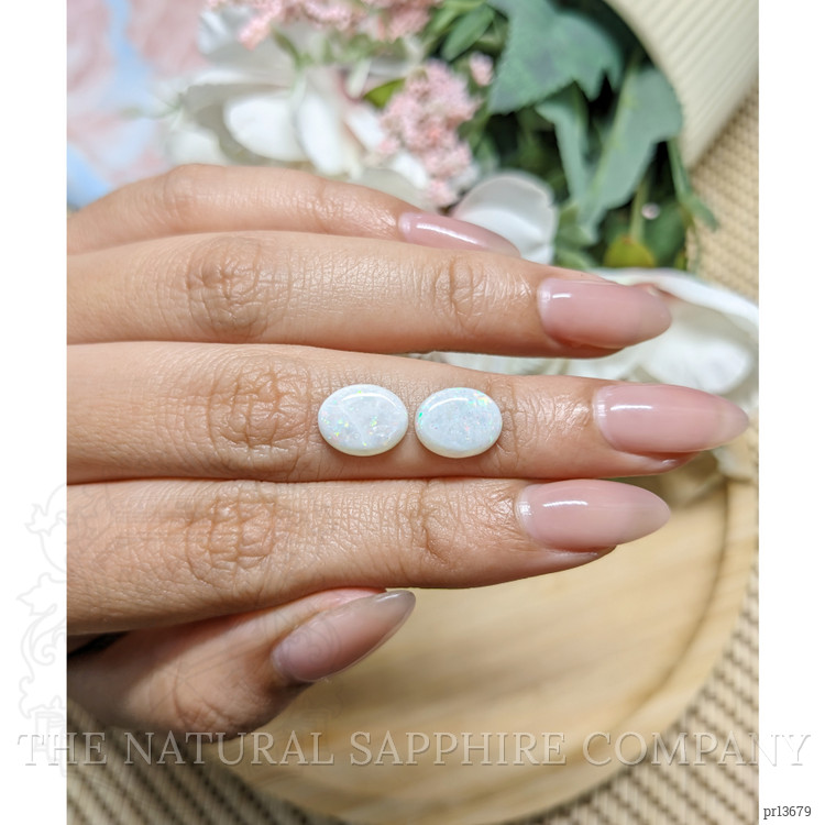 2.62 Ct.Tw. Cabochon Opal Pair from Brazil