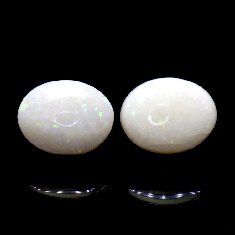3.56 Ct.Tw. Cabochon Opal Pair from Brazil