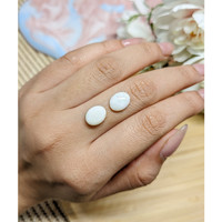 3.56 Ct.Tw.Total Carat Weight Cabochon Opal Pair from Brazil Life Style