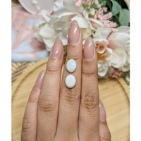 3.56&nbsp;Ct.Tw.Total Carat Weight Cabochon Opal Pair from Brazil Life Style