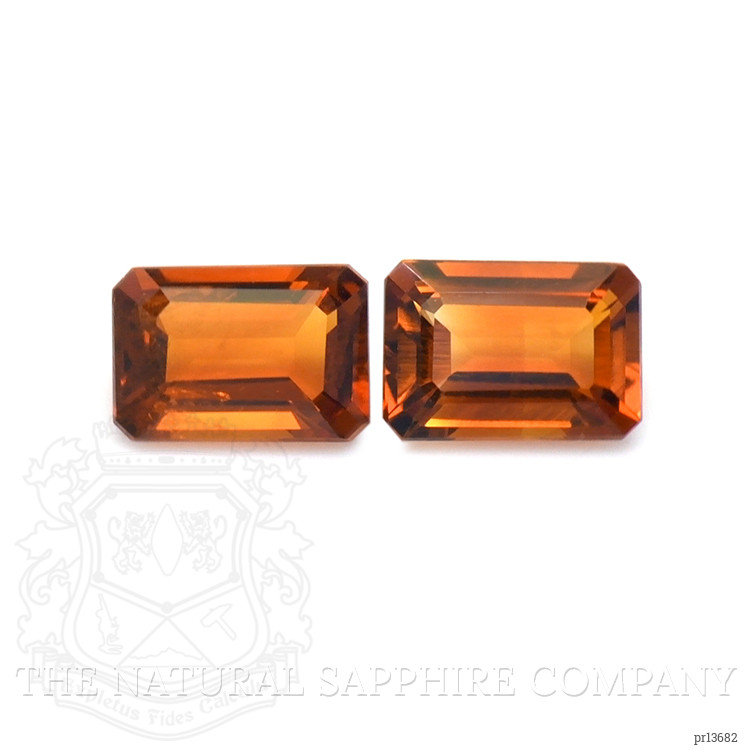 1.04 Ct.Tw. Madeira Citrine Pair from Brazil