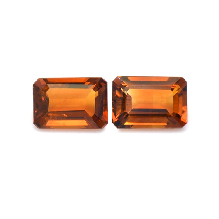 1.04 Ct.Tw. Madeira Citrine Pair from Brazil