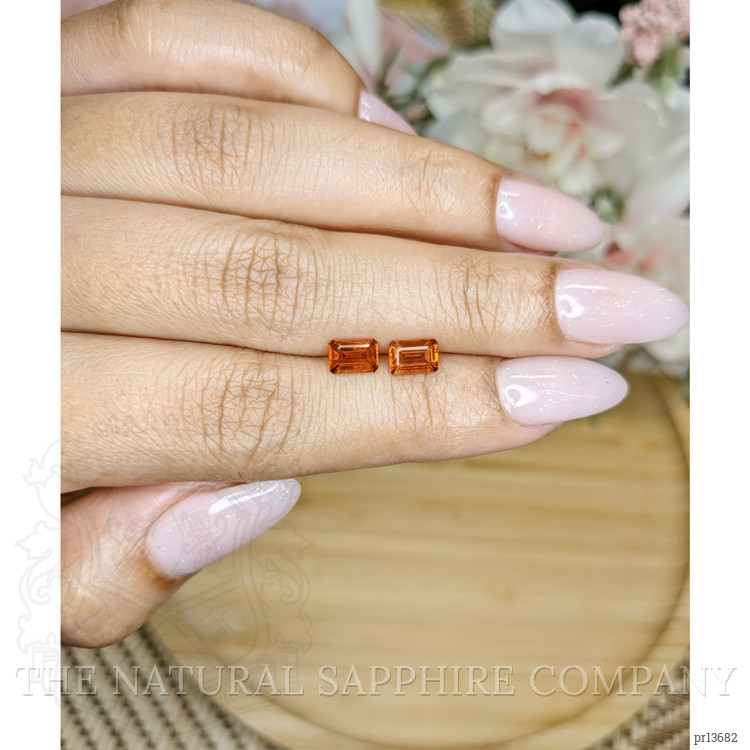 1.04 Ct.Tw. Madeira Citrine Pair from Brazil