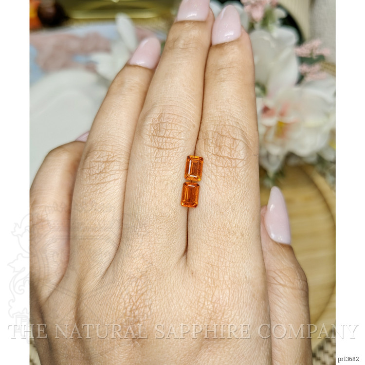 1.04 Ct.Tw. Madeira Citrine Pair from Brazil