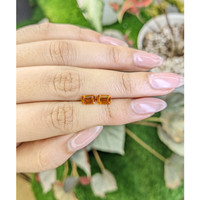 0.97&nbsp;Ct.Tw.Total Carat Weight Madeira Citrine Pair from Brazil Life Style