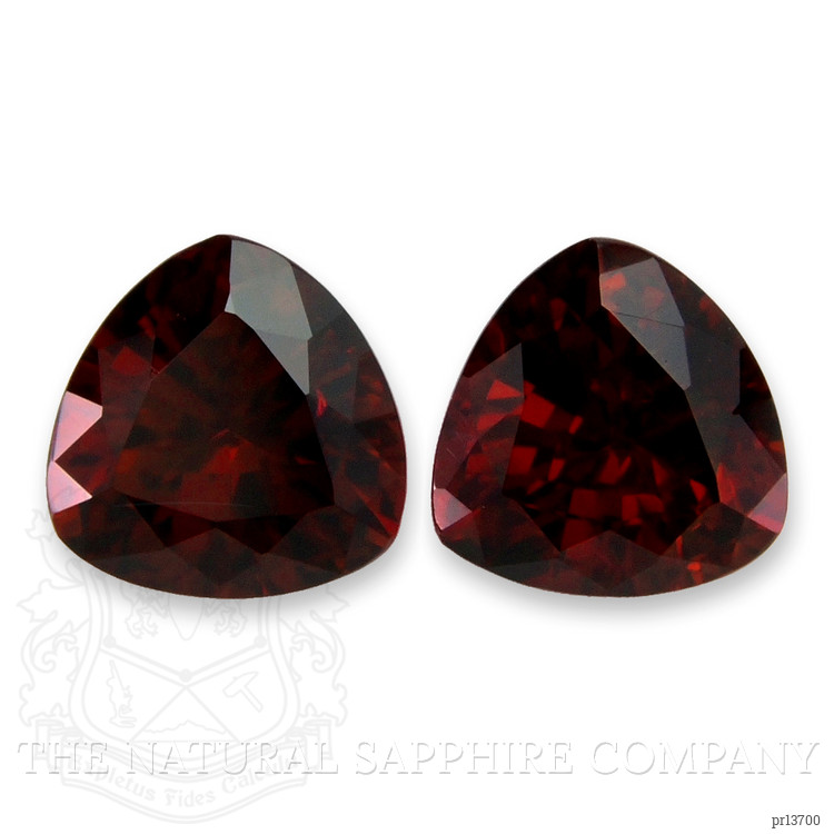 1.37 Ct.Tw. Ruby Pair from Ceylon (Sri Lanka)