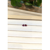 1.26&nbsp;Ct.Tw.Total Carat Weight Pinkish Red Ruby Pair from Ceylon (Sri Lanka) Life Style