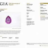 6.06 Ct.Tw.Total Carat Weight Pink Sapphire Pair from Madagascar Scan Report