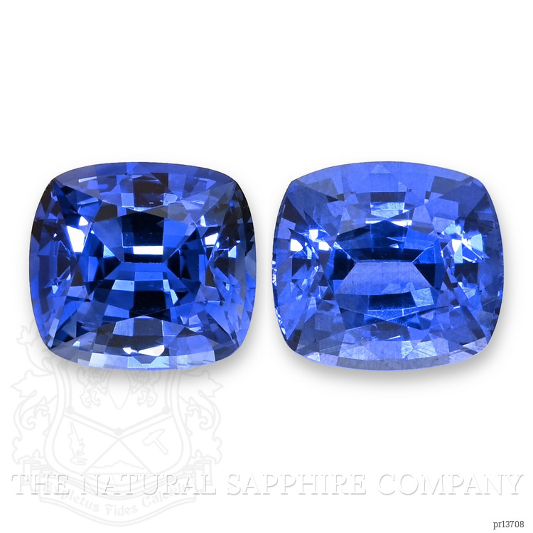 4.40 Ct.Tw. Blue Sapphire Pair from Ceylon (Sri Lanka)