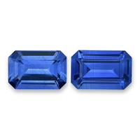 3.54&nbsp;Ct.Tw.Total Carat Weight Blue Sapphire Pair from Ceylon (Sri Lanka) Video