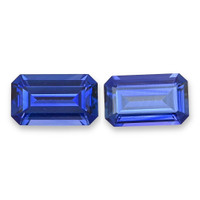 2.99&nbsp;Ct.Tw.Total Carat Weight Blue Sapphire Pair from Ceylon (Sri Lanka) Video