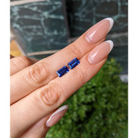 2.99&nbsp;Ct.Tw.Total Carat Weight Blue Sapphire Pair from Ceylon (Sri Lanka) Life Style