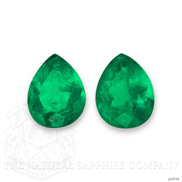 3.74 Ct.Tw. Emerald Pair from Afghanistan