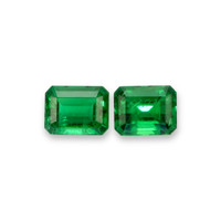 2.98 Ct.Tw.Total Carat Weight Emerald Pair from Brazil Video