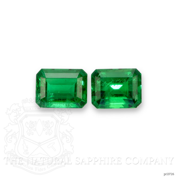 2.98 Ct.Tw. Emerald Pair from Brazil