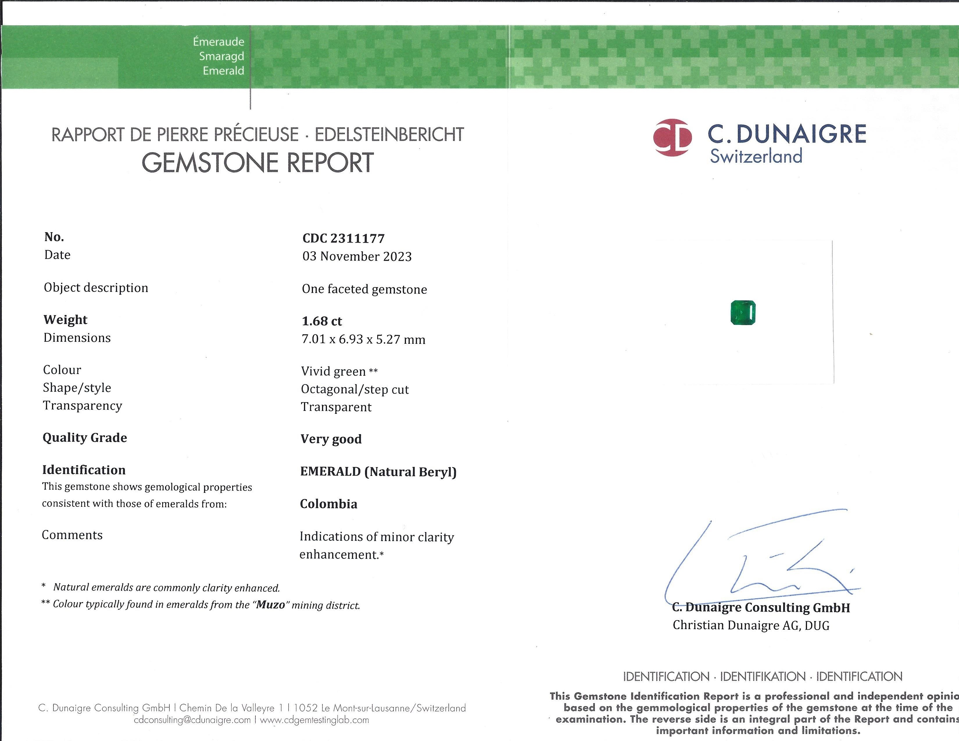 3.09 Ct.Tw. Emerald Pair from Colombia - Muzo