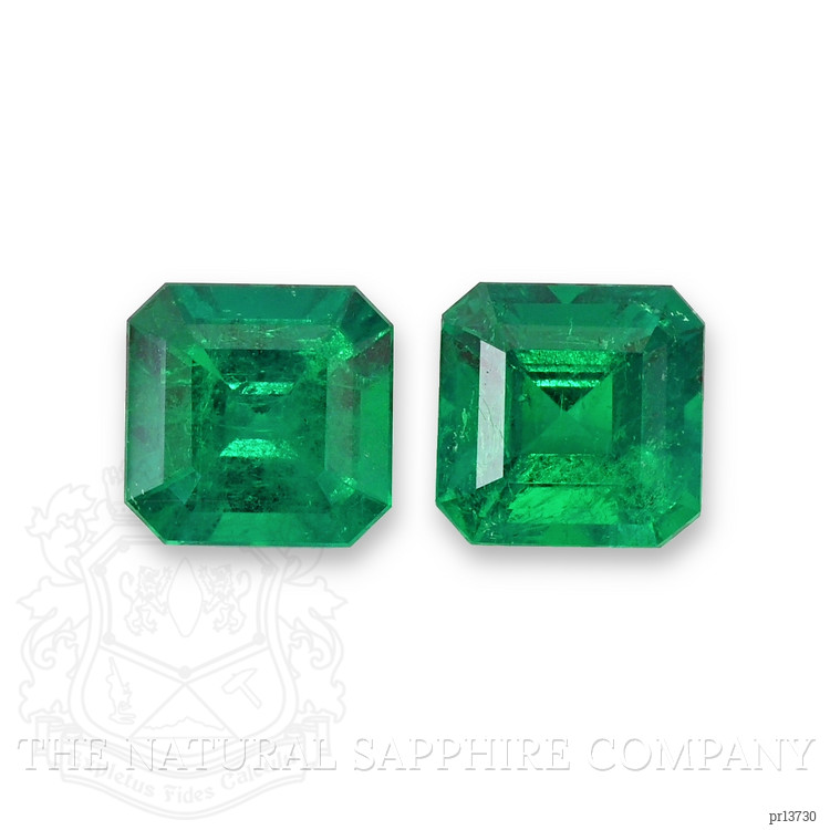 3.09 Ct.Tw. Emerald Pair from Colombia - Muzo