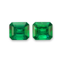3.58&nbsp;Ct.Tw.Total Carat Weight Emerald Pair from Colombia - Muzo Video