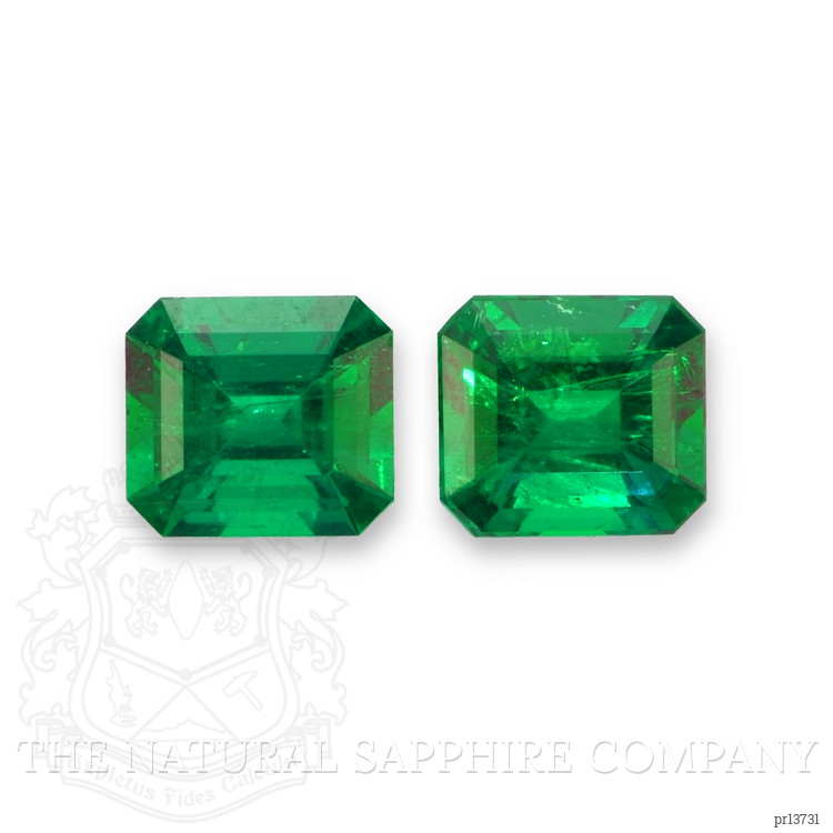 3.58 Ct.Tw. Emerald Pair from Colombia - Muzo