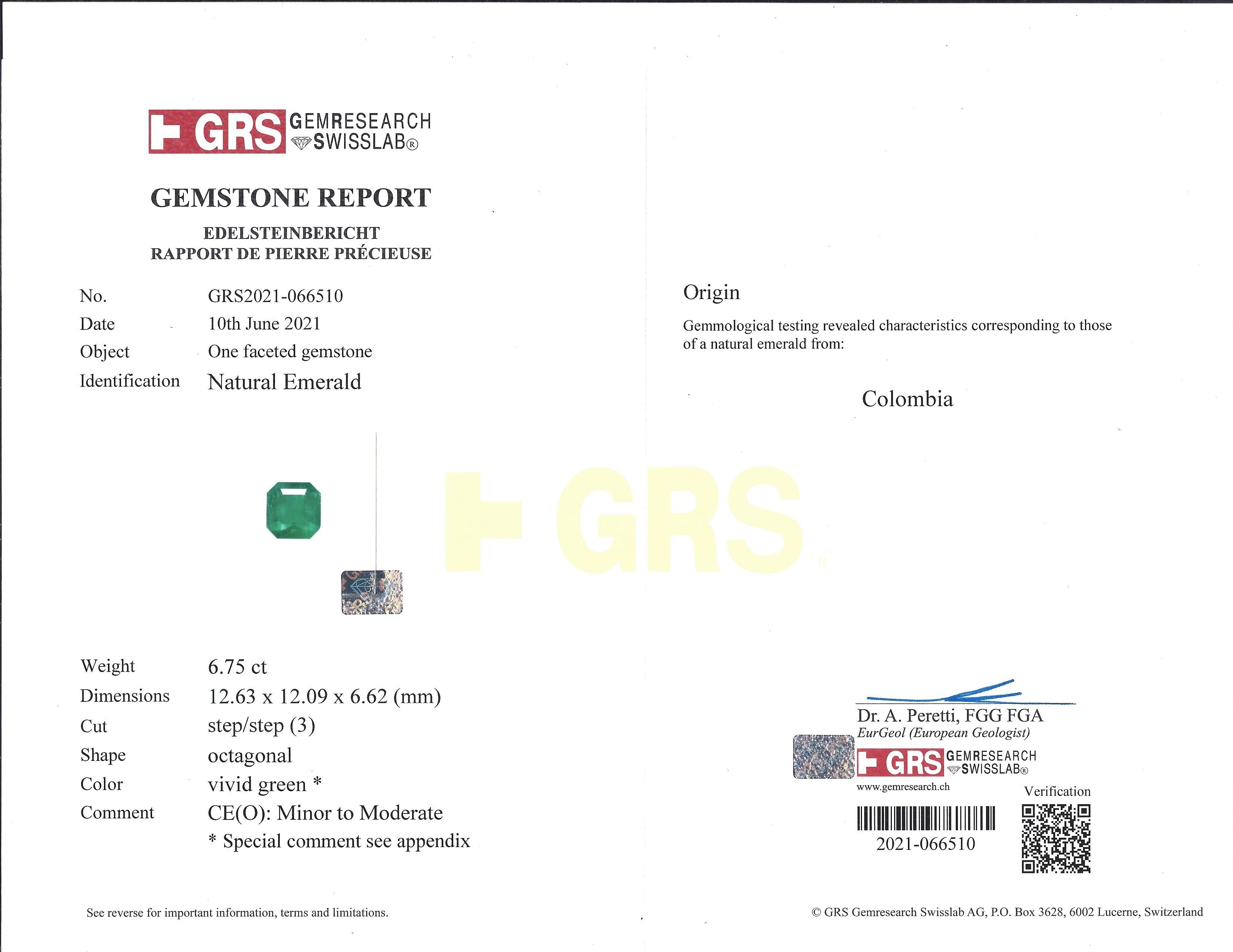 14.03 Ct.Tw. Emerald Pair from Colombia - Muzo