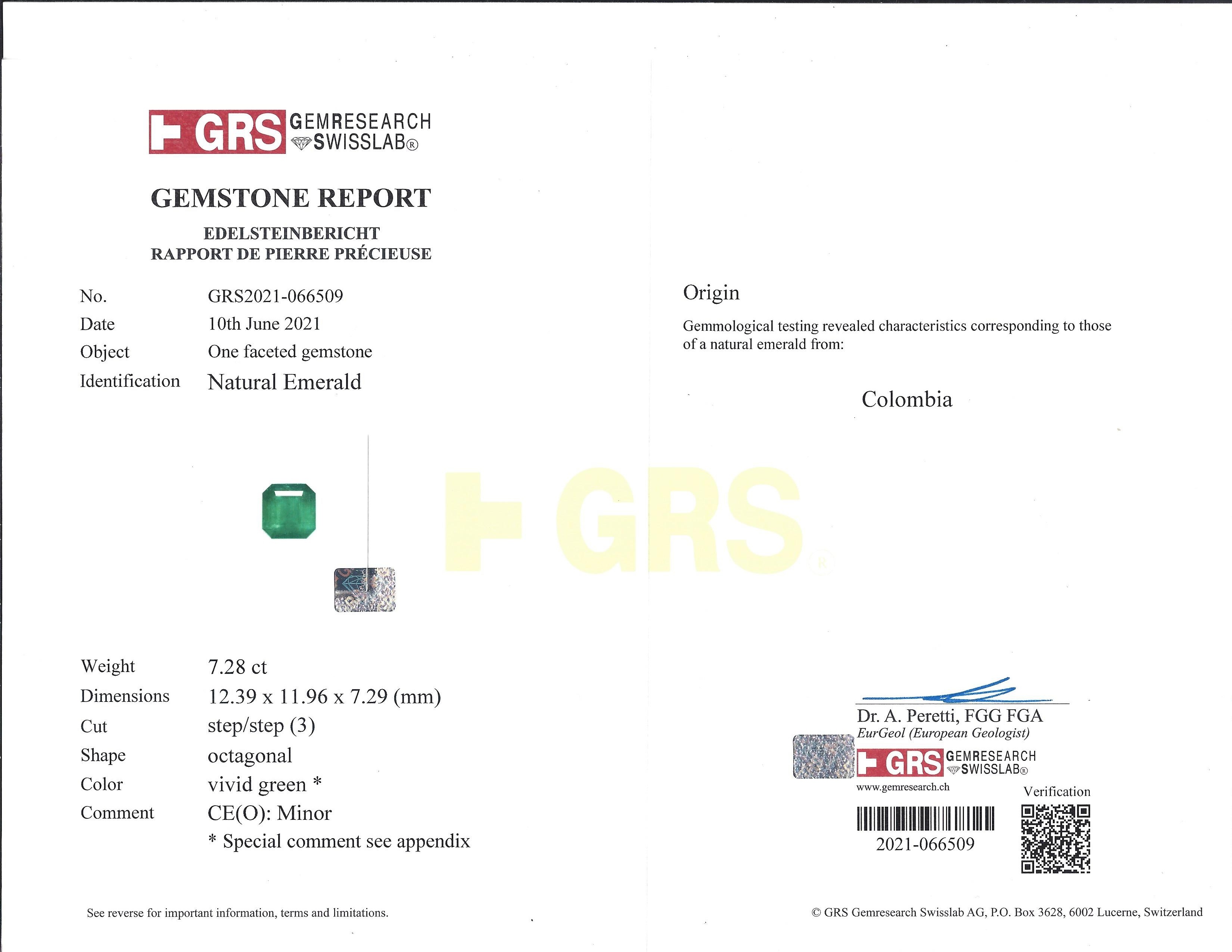 14.03 Ct.Tw. Emerald Pair from Colombia - Muzo