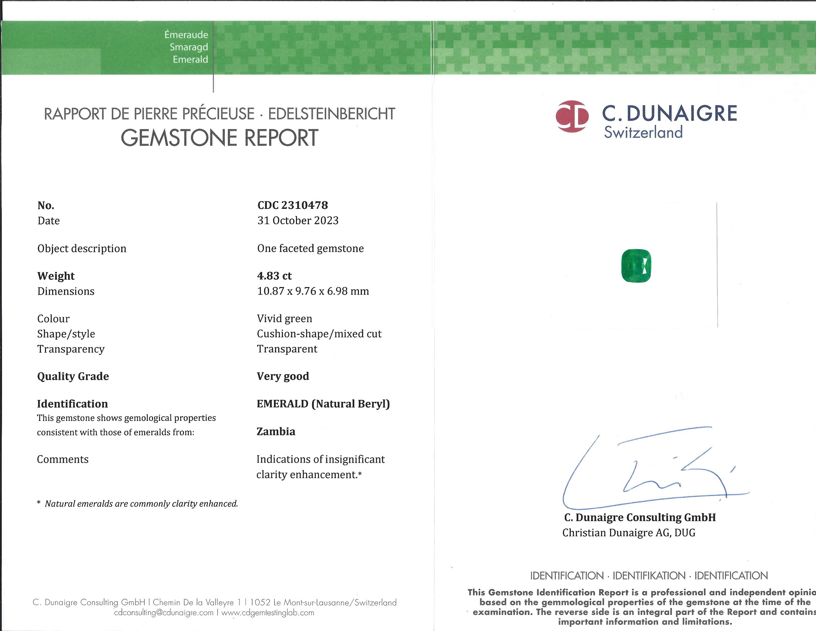 9.84 Ct.Tw. Emerald Pair from Colombia - Muzo