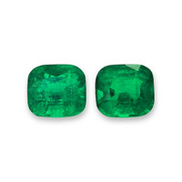 9.84&nbsp;Ct.Tw.Total Carat Weight Emerald Pair from Colombia - Muzo Video