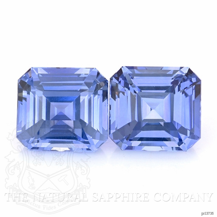 4.82 Ct.Tw. Blue Sapphire Pair from Ceylon (Sri Lanka)