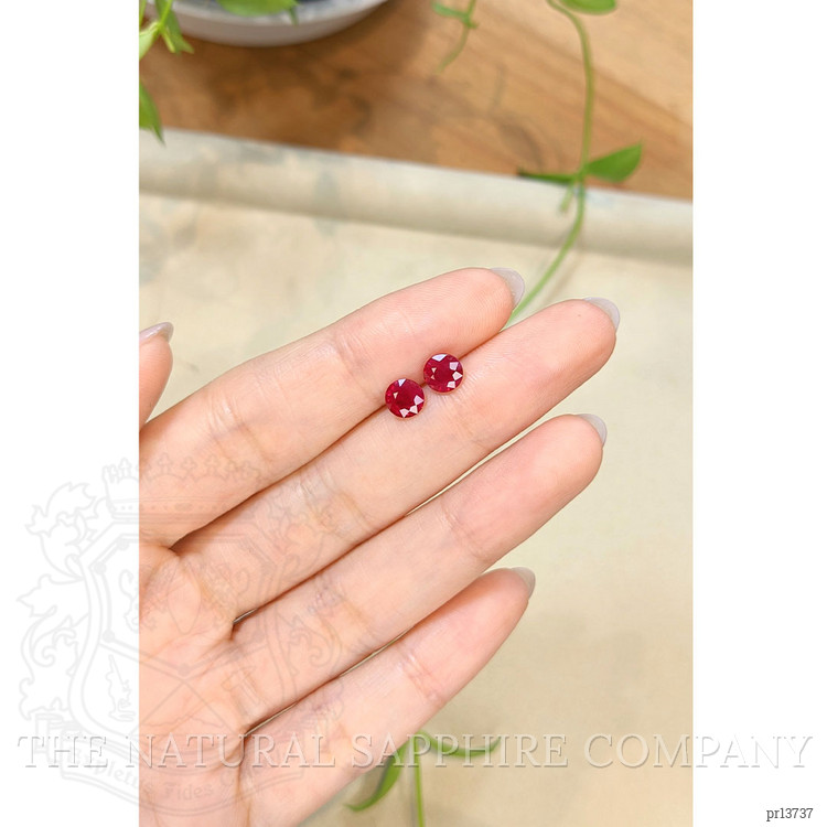 1.78 Ct.Tw. Ruby Pair from Mozambique