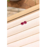 1.78 Ct.Tw.Total Carat Weight Ruby Pair from Mozambique Life Style