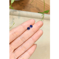 1.19&nbsp;Ct.Tw.Total Carat Weight Blue Sapphire Pair from Ceylon (Sri Lanka) Life Style