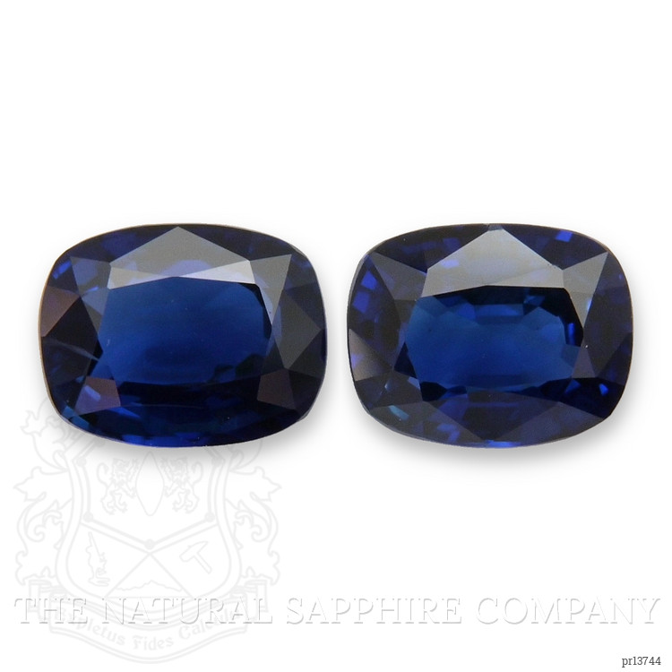 1.90 Ct.Tw. Blue Sapphire Pair from Ceylon (Sri Lanka)