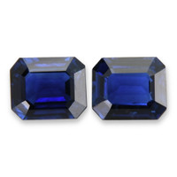 2.99&nbsp;Ct.Tw.Total Carat Weight Blue Sapphire Pair from Ceylon (Sri Lanka) Video