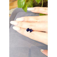 2.99&nbsp;Ct.Tw.Total Carat Weight Blue Sapphire Pair from Ceylon (Sri Lanka) Life Style