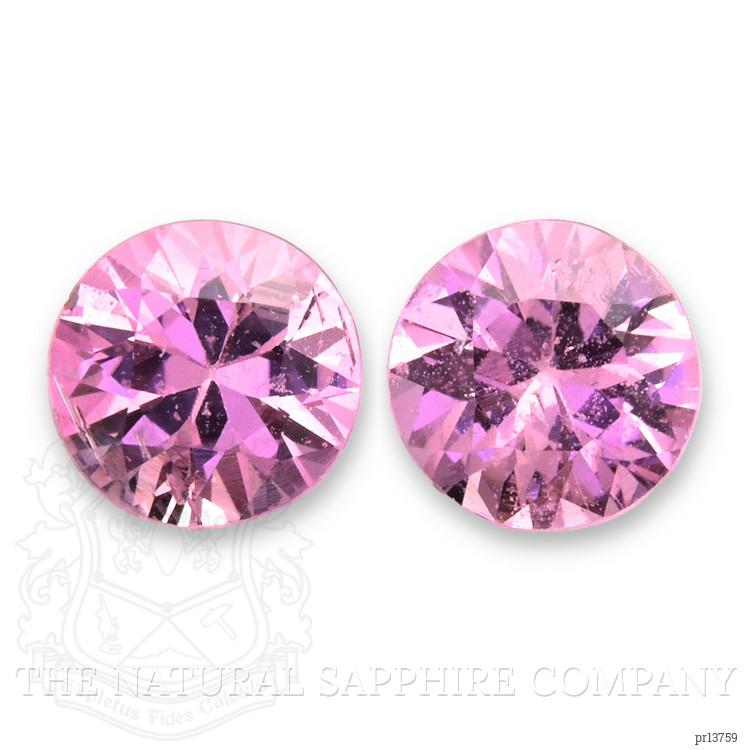 1.00 Ct.Tw. Pink Sapphire Pair from Ceylon (Sri Lanka)