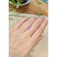 1.09&nbsp;Ct.Tw.Total Carat Weight Pink Sapphire Pair from Ceylon (Sri Lanka) Life Style