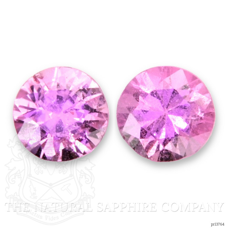 1.30 Ct.Tw. Purplish Pink Sapphire Pair from Ceylon (Sri Lanka)