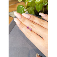 1.12&nbsp;Ct.Tw.Total Carat Weight Pink Sapphire Pair from Ceylon (Sri Lanka) Life Style